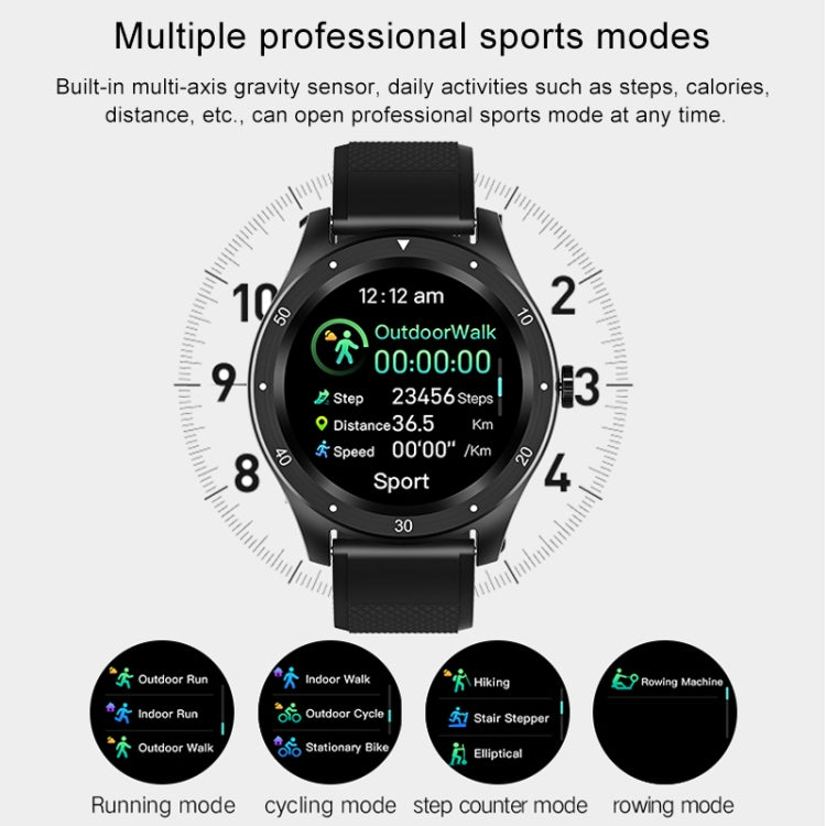 S6 1.3 inch IPS Color Screen Smart Watch