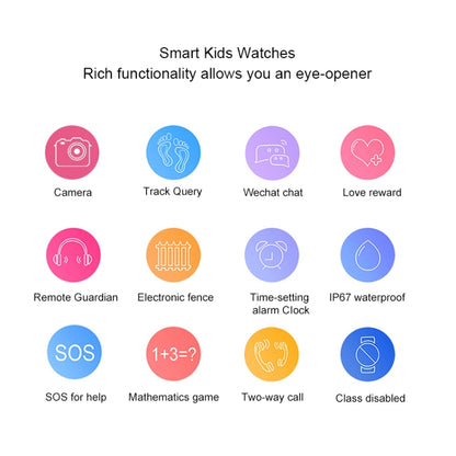 Q120 1.44 inch Color Screen Smartwatch for Children IP67