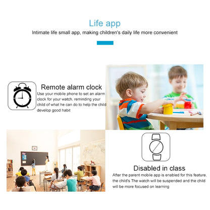 Q120 1.44 inch Color Screen Smartwatch for Children IP67