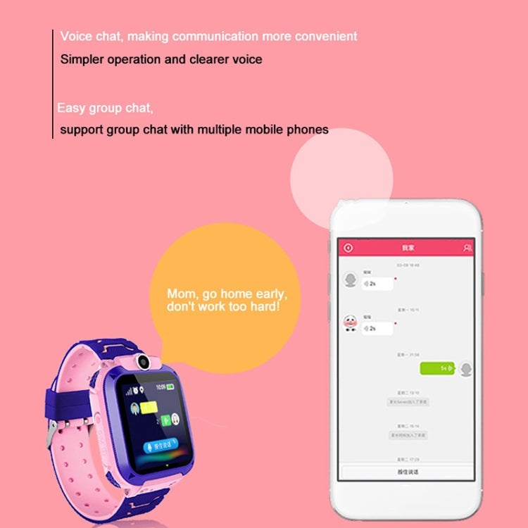 Q12 1.44 inch Color Screen Smartwatch for Children