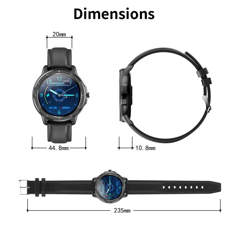 CF19 1.3 inch IPS Color Touch Screen Smart Watch