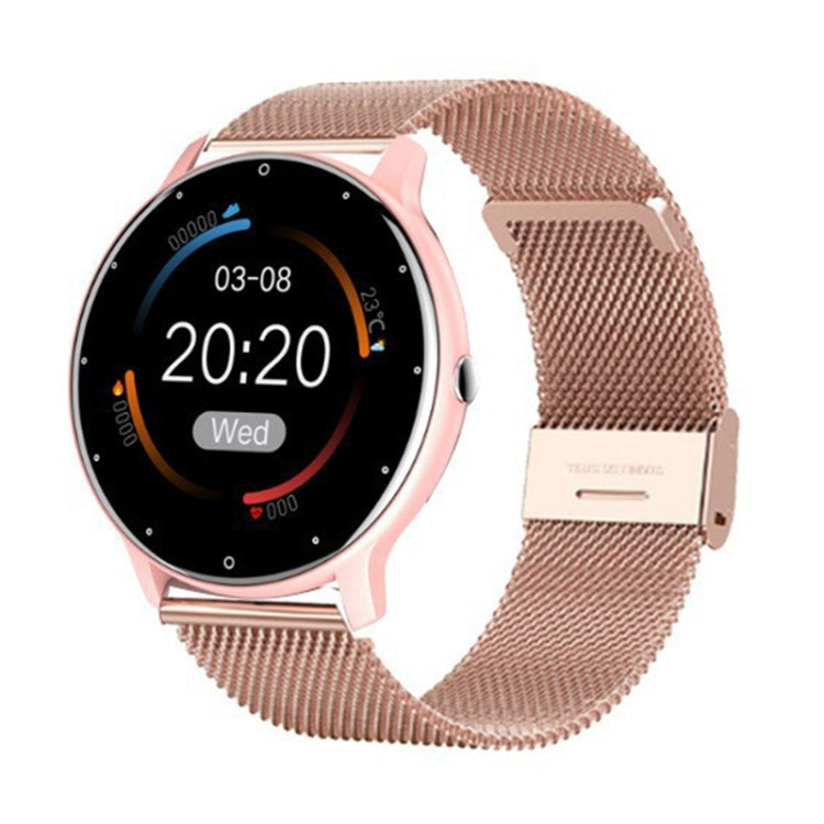 ZL02D 1.28 inch IP67 Waterproof Steel Band Smart Watch Support Heart Rate Monitoring�������������...