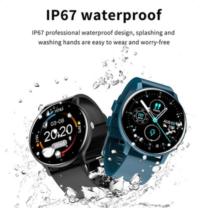 ZL02D 1.28 inch IP67 Waterproof Steel Band Smart Watch Support Heart Rate Monitoring�������������...