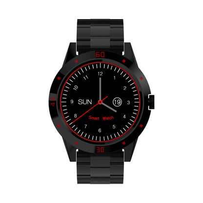 N6 Smart Watch 1.3 inch TFT Screen MTK2502C Bluetooth4.0, Stainless Steel Watch Band, Support Hea...