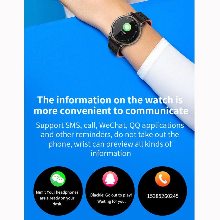 B8+ 1.08 inch IPS Color Screen IP67 Waterproof Smart Watch