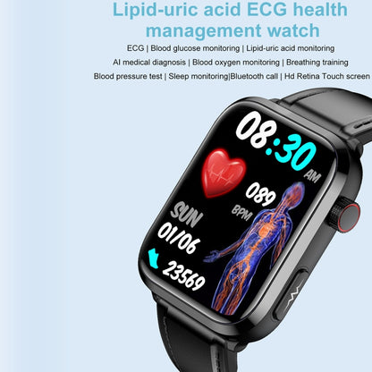 1.91 inch IPS Screen IP68 Waterproof Silicone Band Smart Watch