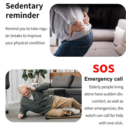 1.91 inch IPS Screen IP68 Waterproof Silicone Band Smart Watch