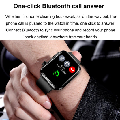 1.91 inch IPS Screen IP68 Waterproof Silicone Band Smart Watch