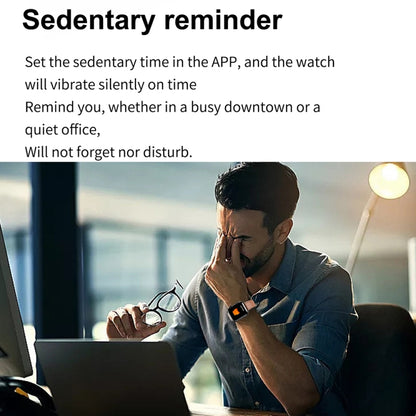 1.91 inch IPS Screen IP68 Waterproof Silicone Band Smart Watch