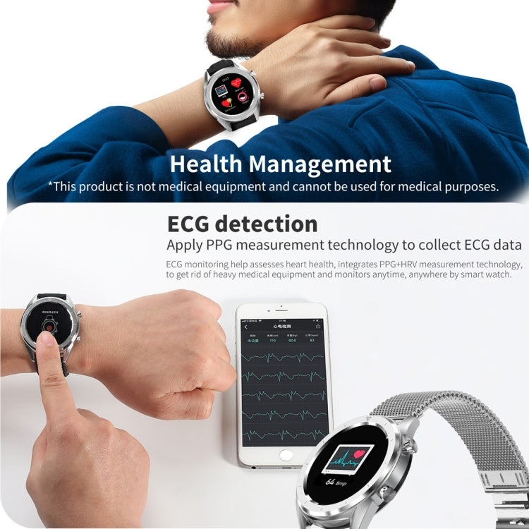 DT28 1.54inch IP68 Silicone Strap Smartwatch