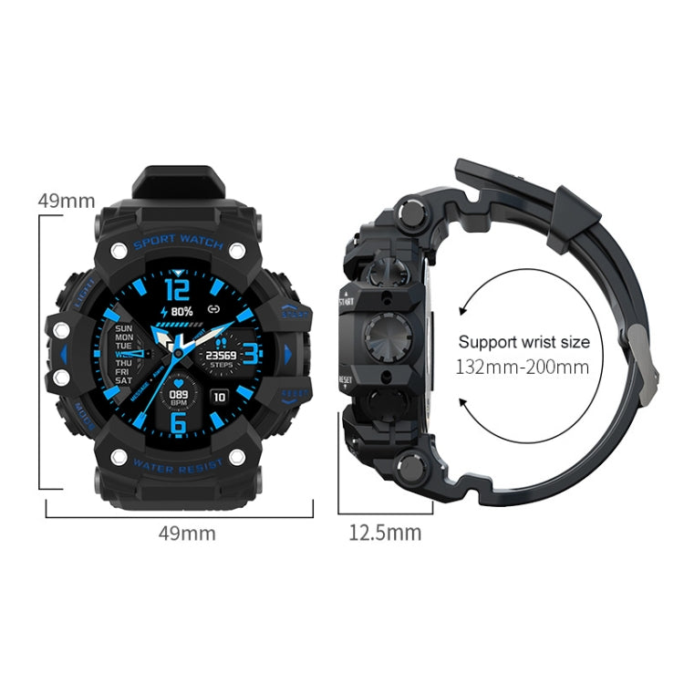 LC11 1.28 inch Screen IP68 Outdoor Sports Smart Watch