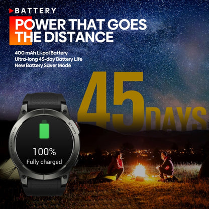 Zeblaze Stratos 3 1.43 inch AMOLED Screen IP68 Waterproof Smart Watch, Support Bluetooth Call / G...