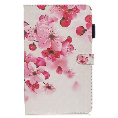 3D Horizontal Flip Leather Case with Holder & Card Slots