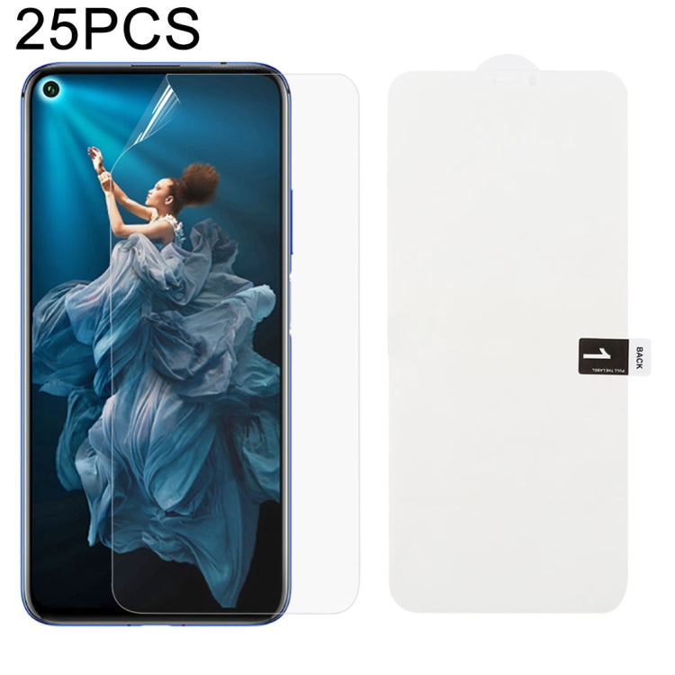 25 PCS Soft Hydrogel Film Full Cover Front Protector with Alcohol Cotton + Scratch Card for������...