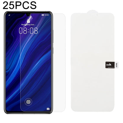25 PCS Soft Hydrogel Film Full Cover Front Protector with Alcohol Cotton + Scratch Card for������...