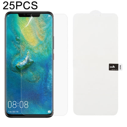 25 PCS Soft Hydrogel Film Full Cover Front Protector with Alcohol Cotton + Scratch Card for������...