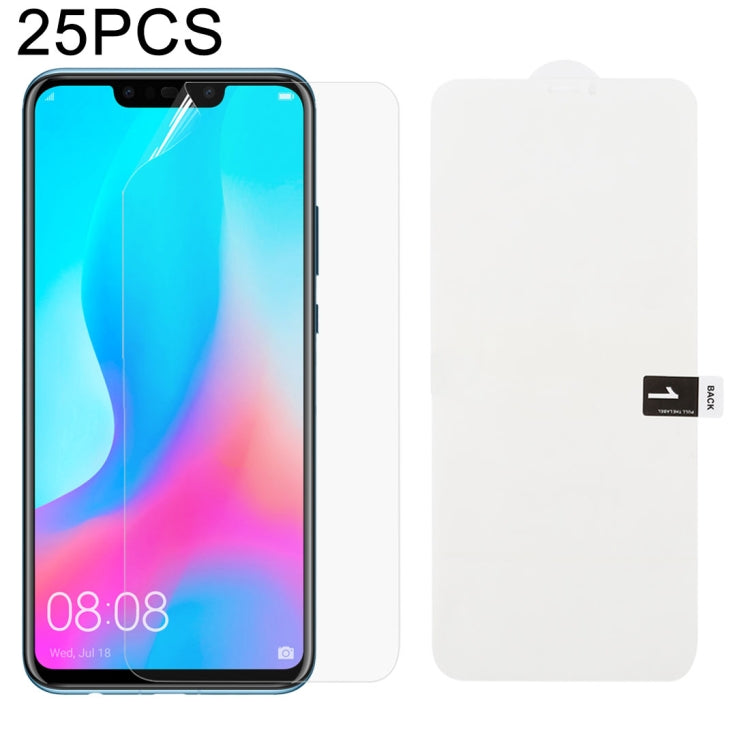 25 PCS Soft Hydrogel Film Full Cover Front Protector with Alcohol Cotton + Scratch Card for������...