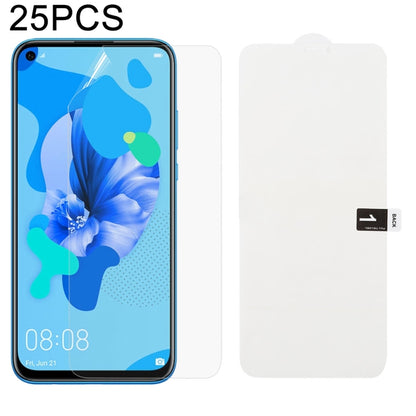 25 PCS Soft Hydrogel Film Full Cover Front Protector with Alcohol Cotton + Scratch Card for������...