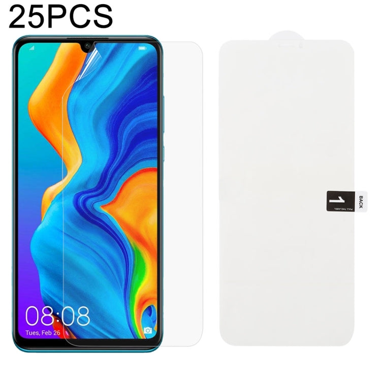 25 PCS Soft Hydrogel Film Full Cover Front Protector with Alcohol Cotton + Scratch Card for������...