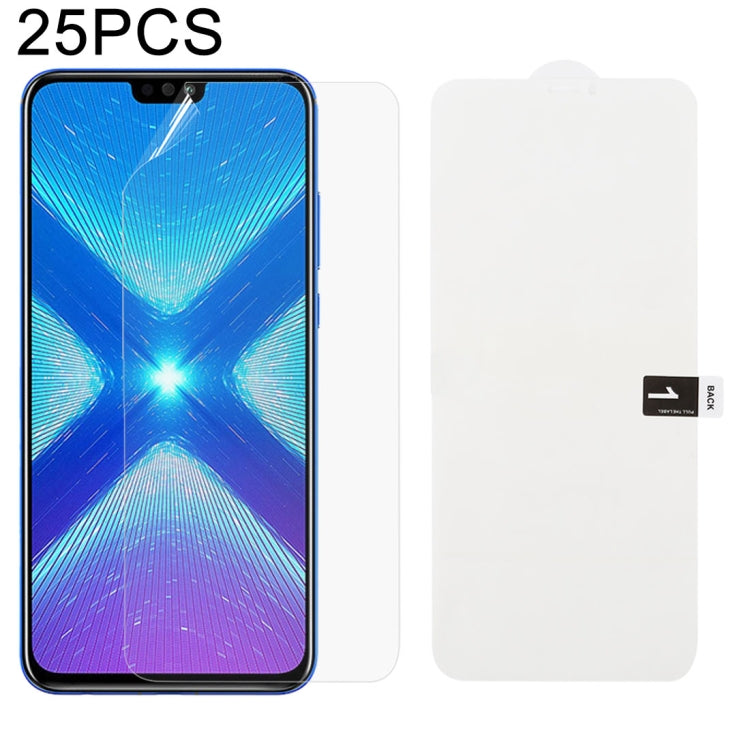 25 PCS Soft Hydrogel Film Full Cover Front Protector with Alcohol Cotton + Scratch Card for������...