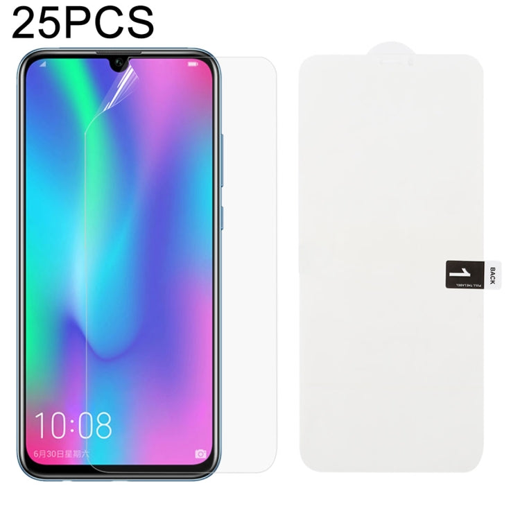 25 PCS Soft Hydrogel Film Full Cover Front Protector with Alcohol Cotton + Scratch Card for������...