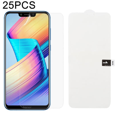 25 PCS Soft Hydrogel Film Full Cover Front Protector with Alcohol Cotton + Scratch Card for������...