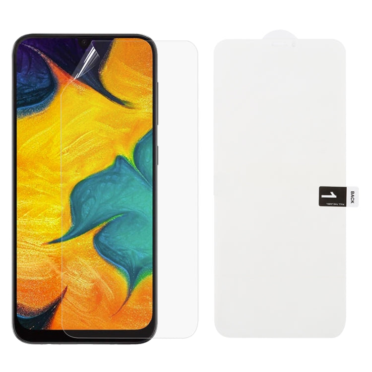 Soft Hydrogel Film Full Cover Front Protector for Galaxy, For Galaxy M30(1 PC)�������������������...