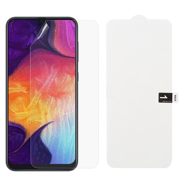 Soft Hydrogel Film Full Cover Front Protector for Galaxy, For Galaxy M30(1 PC)�������������������...