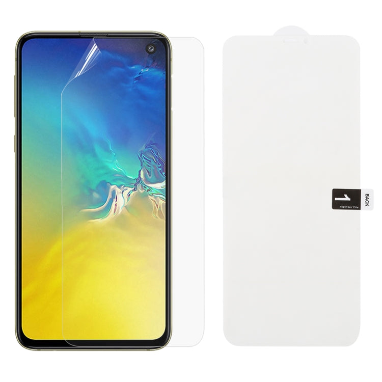 Soft Hydrogel Film Full Cover Front Protector for Galaxy, For Galaxy M30(1 PC)�������������������...