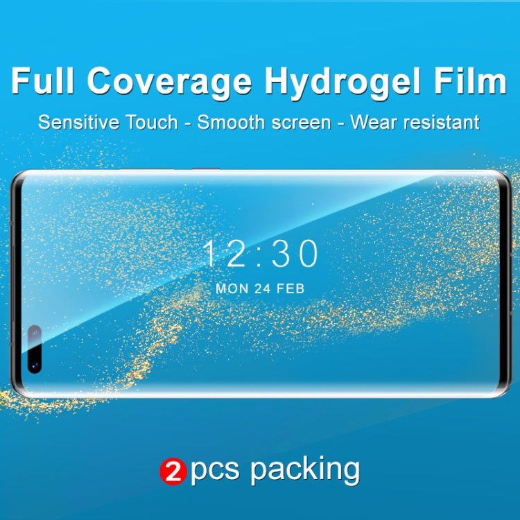 2 PCS IMAK Hydrogel Film III Full Coverage Screen Protector, For Huawei Mate 40 Pro 5G�����������...