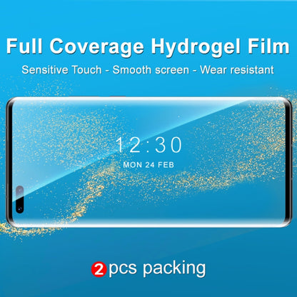 2 PCS IMAK Hydrogel Film III Full Coverage Screen Protector, For Huawei Mate 40 Pro 5G�����������...