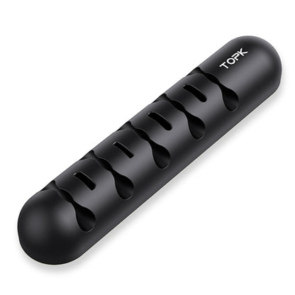 TOPK L35 Desktop Cable Organizer Data Cable Earphone Storage Cable Fixer Magnetic Head Storage Ca...