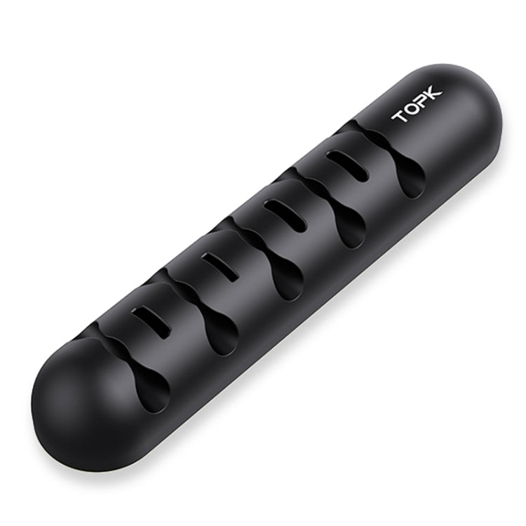 TOPK L35 Desktop Cable Organizer Data Cable Earphone Storage Cable Fixer Magnetic Head Storage Ca...