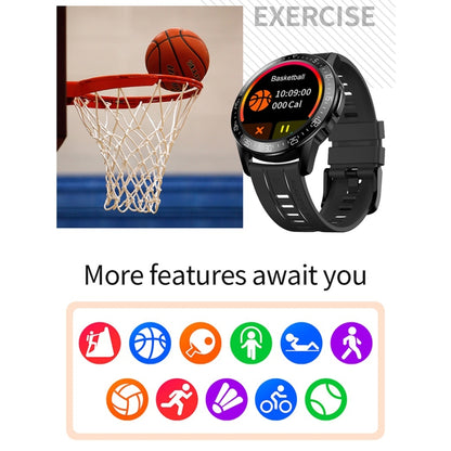 GT3 1.3 inch Full-fit Round Screen Smart Watch