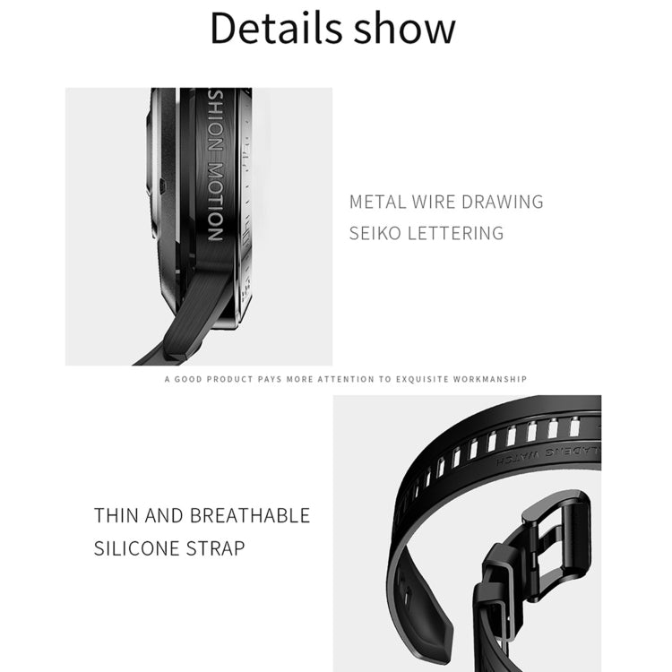 GT3 1.3 inch Full-fit Round Screen Smart Watch