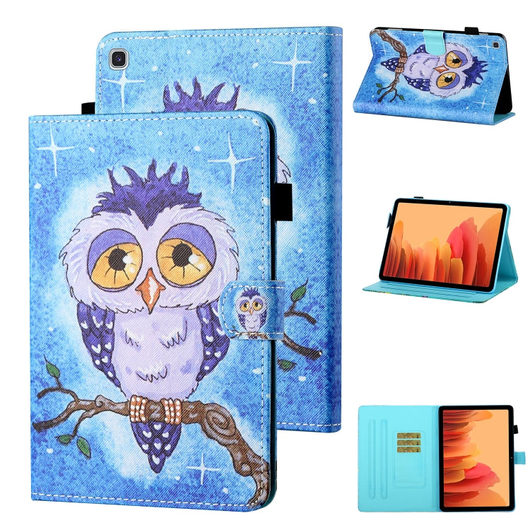 Coloured Drawing Stitching Horizontal Flip Leather Case with Holder & Card Slot & Sleep / Wake-up...