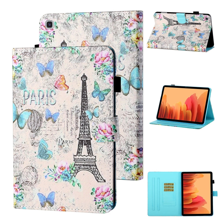 Coloured Drawing Stitching Horizontal Flip Leather Case with Holder & Card Slot & Sleep / Wake-up...