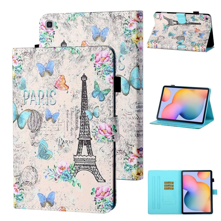 Coloured Drawing Stitching Horizontal Flip Leather Case with Holder & Card Slot & Sleep / Wake-up...