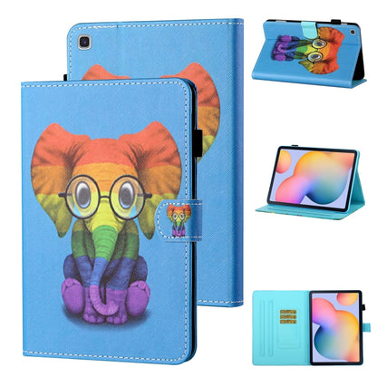 Coloured Drawing Stitching Horizontal Flip Leather Case with Holder & Card Slot & Sleep / Wake-up...