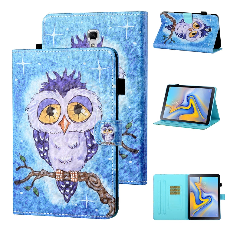 Coloured Drawing Stitching Horizontal Flip Leather Case with Holder & Card Slot & Sleep / Wake-up...