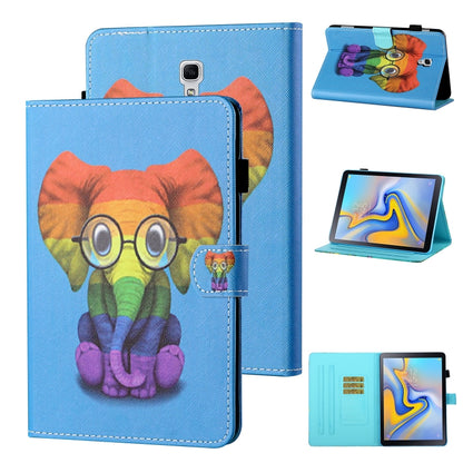 Coloured Drawing Stitching Horizontal Flip Leather Case with Holder & Card Slot & Sleep / Wake-up...
