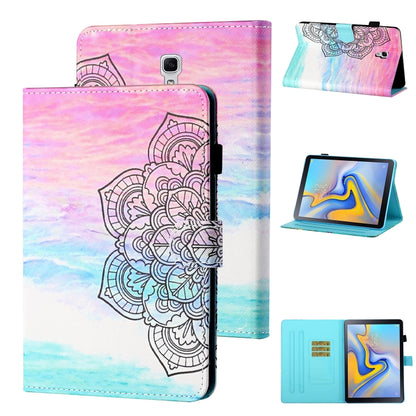 Coloured Drawing Stitching Horizontal Flip Leather Case with Holder & Card Slot & Sleep / Wake-up...