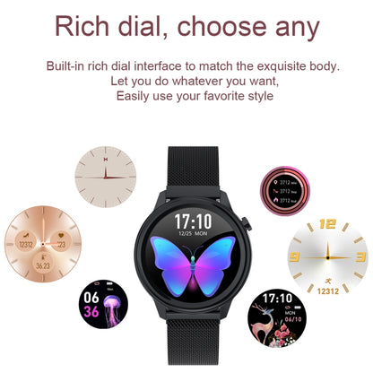 F80 1.3 inch TFT Color Screen Women Smart Watch