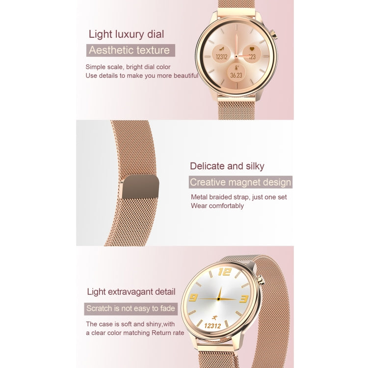 F80 1.3 inch TFT Color Screen Women Smart Watch