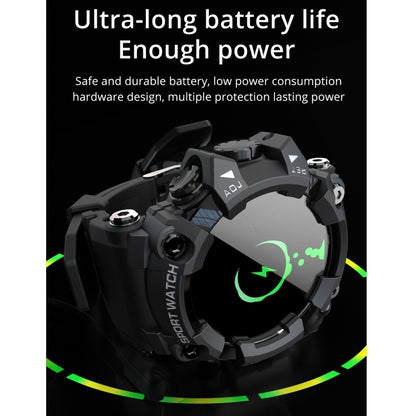 Lokmat ATTACK 1.28 inch TFT LCD Screen Smart Watch, Support Sleep Monitor / Heart Rate Monitor / ...