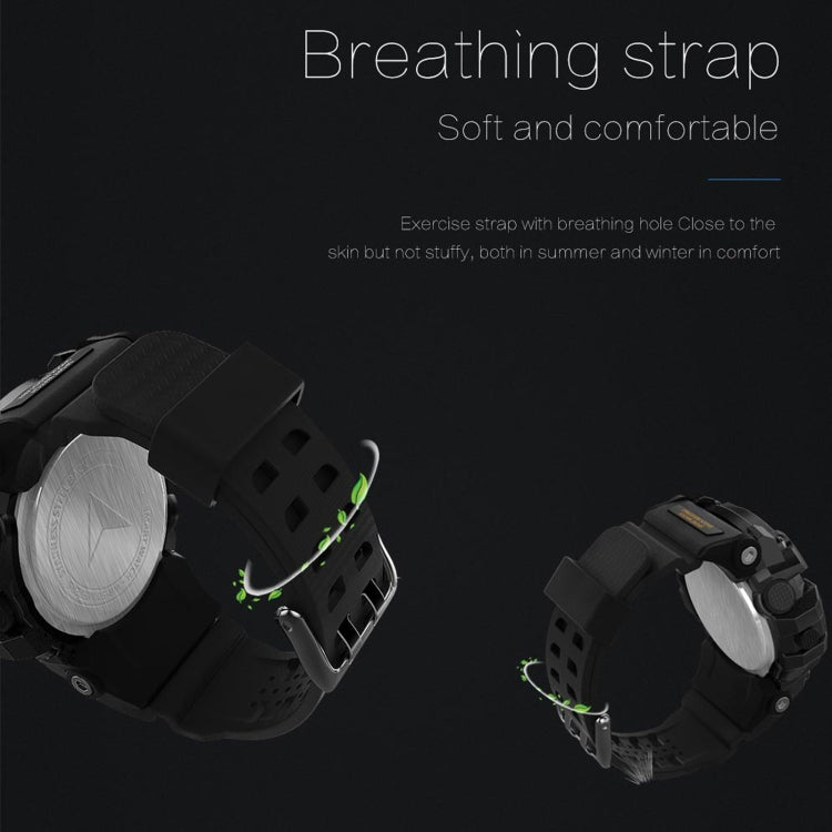 Lokmat MK16 LCD Screen 50m Waterproof Smart Watch