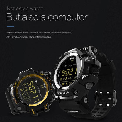 Lokmat MK16 LCD Screen 50m Waterproof Smart Watch
