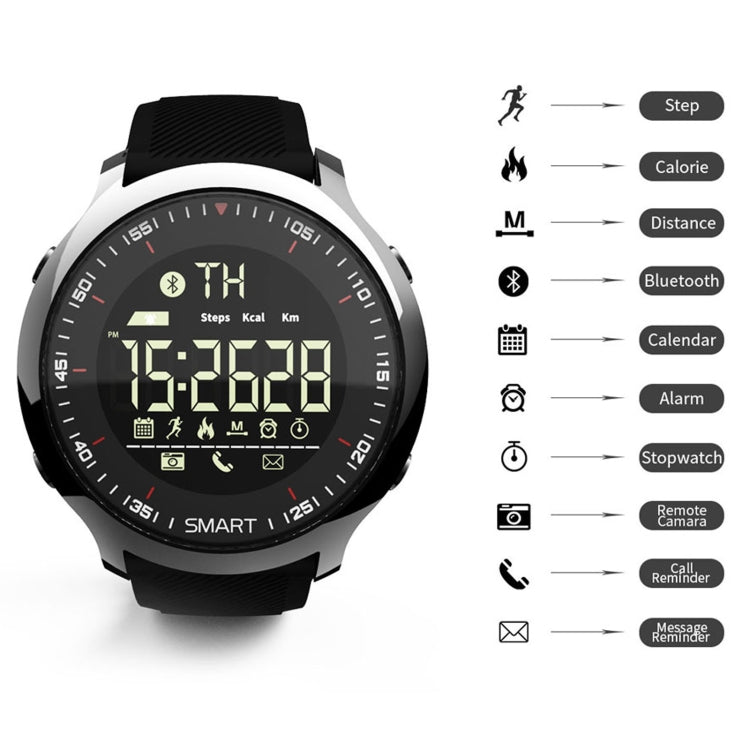 Lokmat MK18 1.1 inch Circle Screen Waterproof Smart Watch