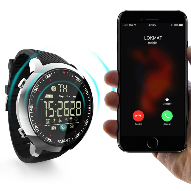 Lokmat MK18 1.1 inch Circle Screen Waterproof Smart Watch