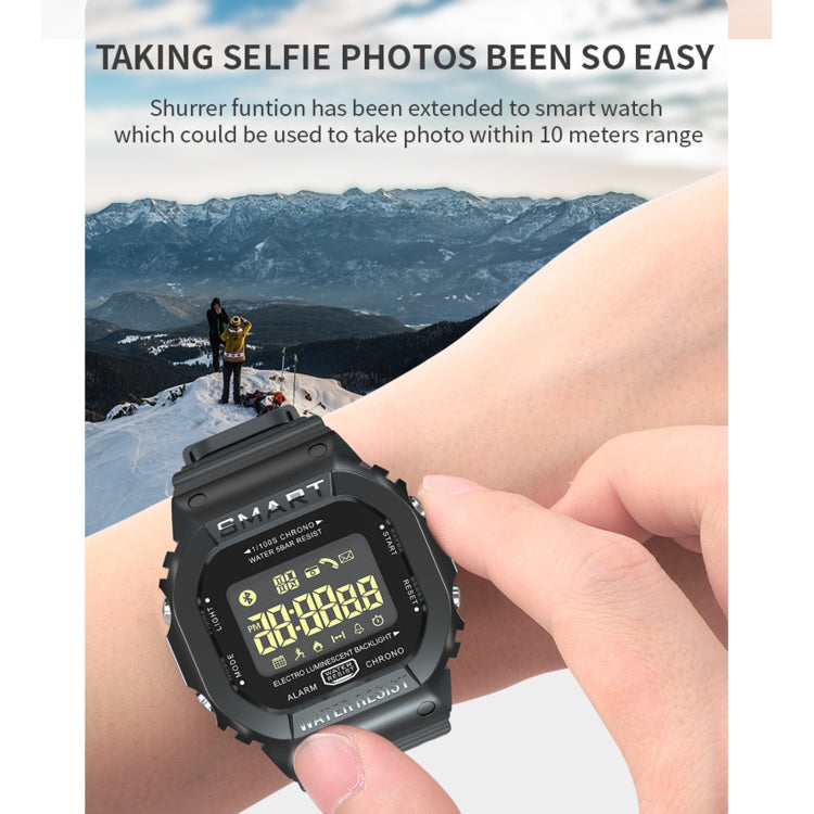 Lokmat MK22 1.21 inch FSTN LCD Screen 50m Waterproof Smart Watch, Support Information Reminder / ...